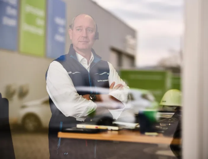 Portrait von Gerhard Schütz, der Geschäftsführer von Issler